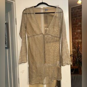 St. John Tan Swimsuit Coverup